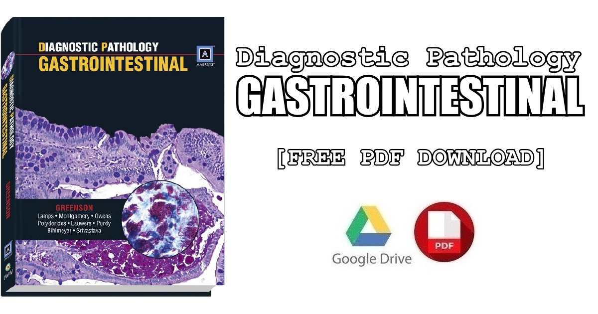 Diagnostic Pathology Gastrointestinal by Amirsys 1st Edition PDF Free
