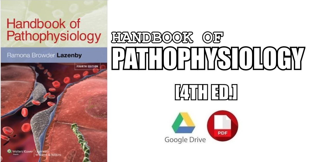 Handbook of Pathophysiology 4th Edition PDF