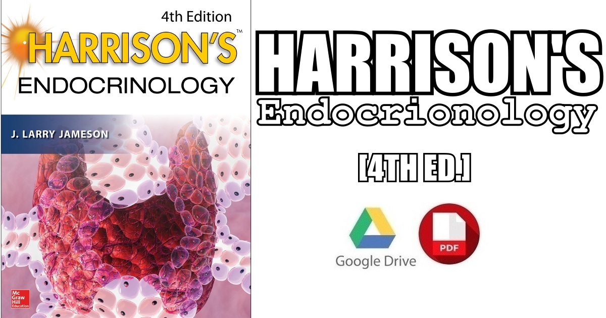 Harrison's Endocrinology 4th Edition PDF