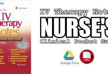 IV Therapy Notes: Nurse's Clinical Pocket Guide PDF