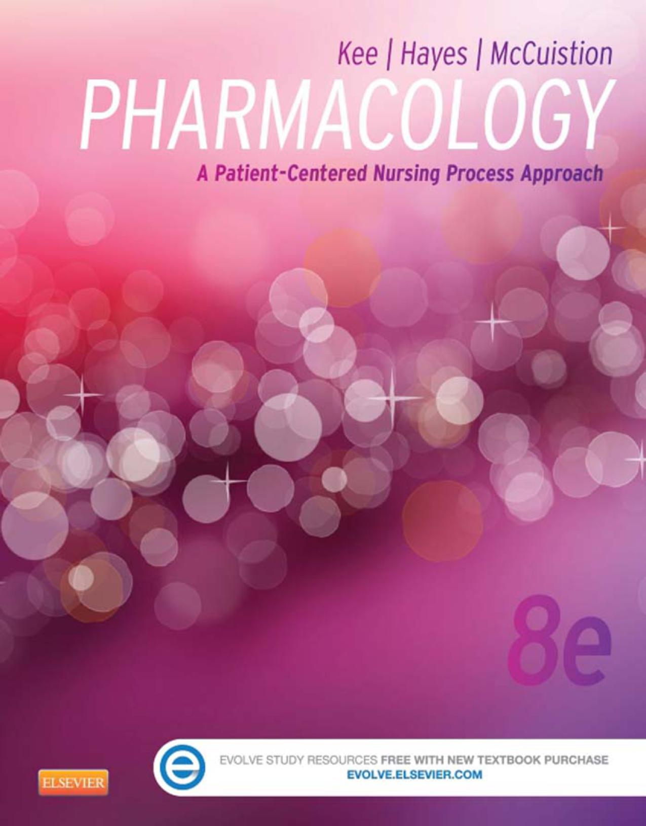 Pharmacology 8th Edition (Kee Pharmacology) PDF