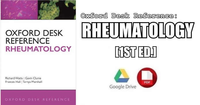 Oxford Desk Reference: Rheumatology PDF
