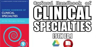 Oxford Handbook of Clinical Specialties 9th Edition PDF