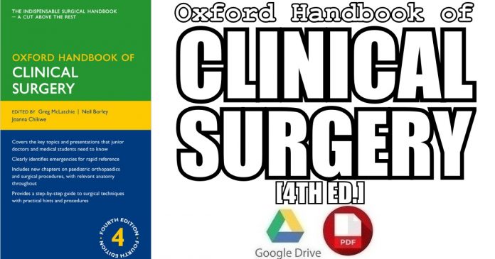 Oxford Handbook of Clinical Surgery 4th Edition PDF