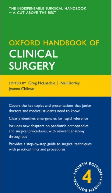 Oxford Handbook of Clinical Surgery 4th Edition