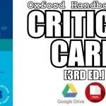 Oxford Handbook of Critical Care 3rd Edition PDF
