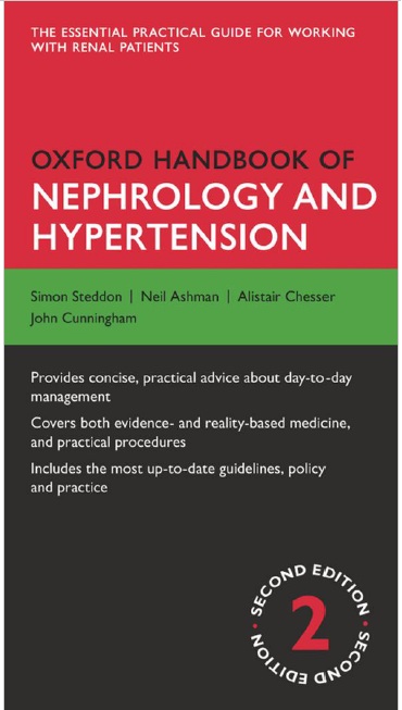 Oxford Handbook of Nephrology and Hypertension 2nd Edition PDF