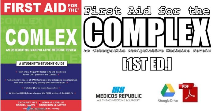 First Aid for the COMLEX: An Osteopathic Manipulative Medicine Review PDF