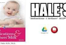 Hale's Medications & Mothers' Milk™ 2019 18th Edition PDF