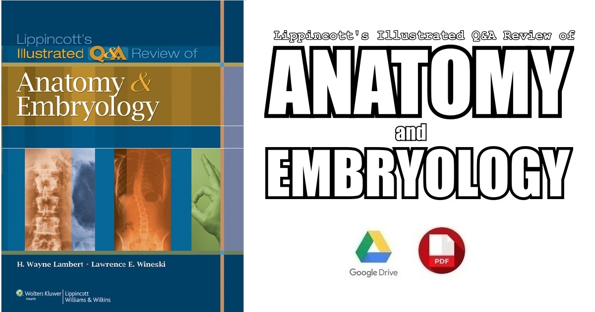 Lippincott's Illustrated Q&A Review of Anatomy and Embryology 1st Edition PDF