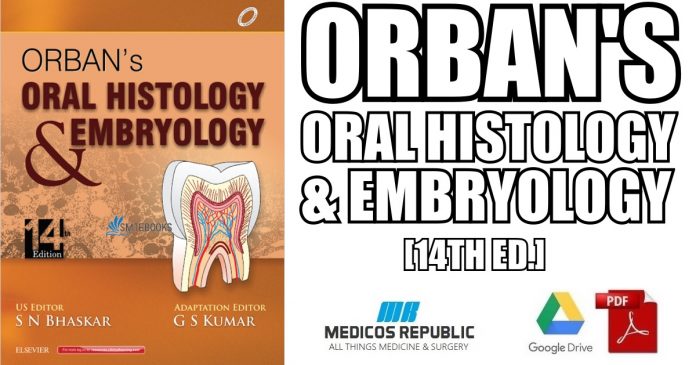 Orban's Oral Histology & Embryology 14th Edition PDF