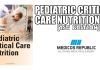 Pediatric Critical Care Nutrition PDF