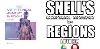 Snell's Clinical Anatomy by Regions 10th Edition PDF
