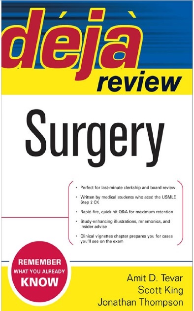 Deja Review Surgery 2008 PDF