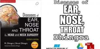 Diseases of Ear, Nose and Throat 7th Edition PDF