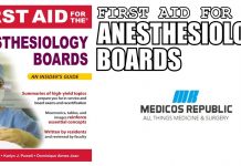 First Aid for the Anesthesiology Boards PDF