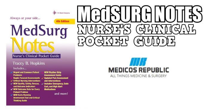 MedSurg Notes: Nurse's Clinical Pocket Guide PDF