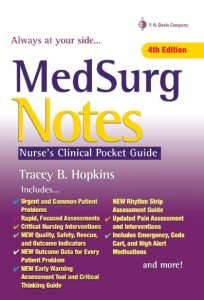 MedSurg Notes: Nurse's Clinical Pocket Guide PDF