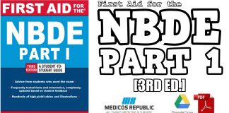 First Aid for the NBDE Part 1 3rd Edition PDF