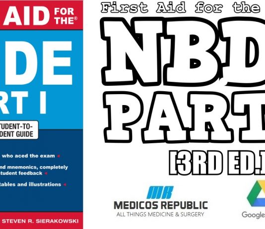 First Aid for the NBDE Part 1 3rd Edition PDF