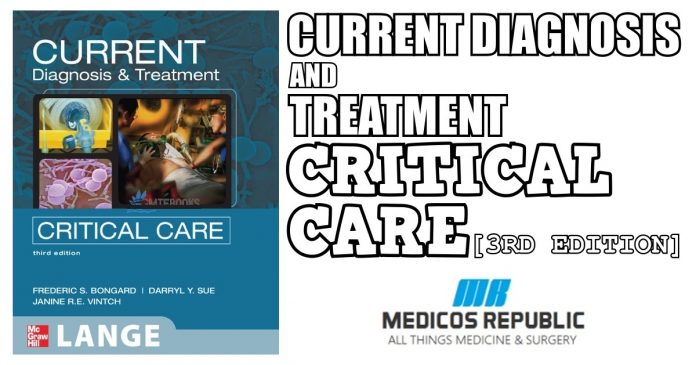 CURRENT Diagnosis and Treatment Critical Care 3rd Edition PDF