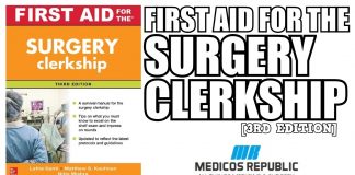 First Aid for the Surgery Clerkship 3rd Edition PDF