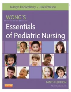 Wong's Essentials of Pediatric Nursing 9th Edition PDF