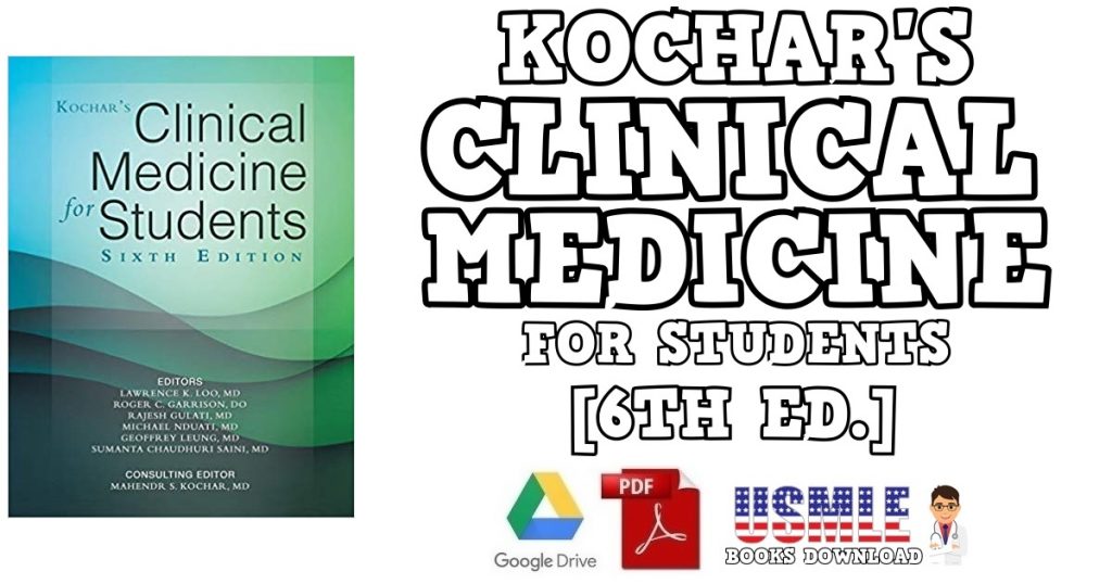 Kochar's Clinical Medicine for Students 6th Edition PDF