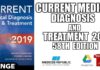 CURRENT Medical Diagnosis and Treatment 2019 58th Edition PDF