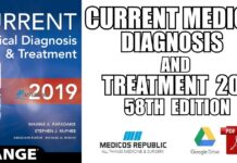 CURRENT Medical Diagnosis and Treatment 2019 58th Edition PDF