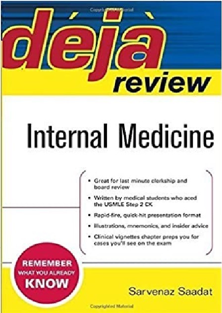 Deja Review Internal Medicine PDF 