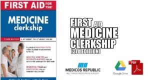 First Aid for the Medicine Clerkship 3rd Edition PDF