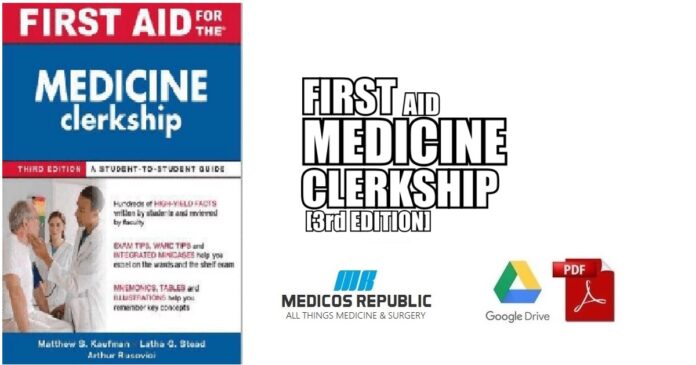 First Aid for the Medicine Clerkship 3rd Edition PDF
