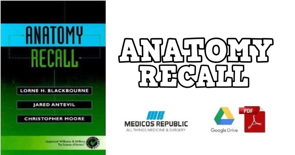 Anatomy Recall PDF