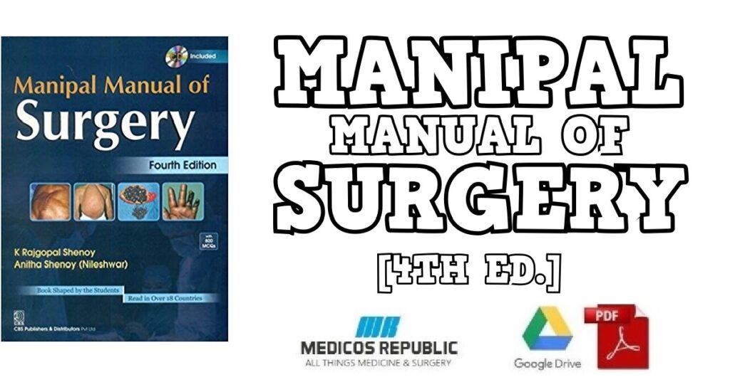 Manipal Manual of Surgery 4th Edition PDF