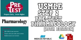 USMLE Step 2 Pre-Test Pharmacology 10th Edition PDF