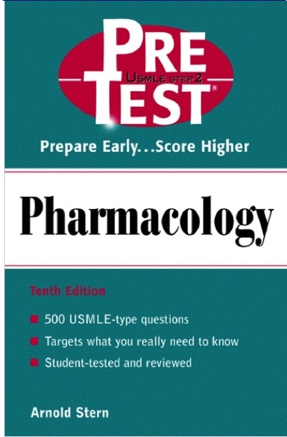 USMLE Step 2 Pre-Test Pharmacology 10th Edition PDF