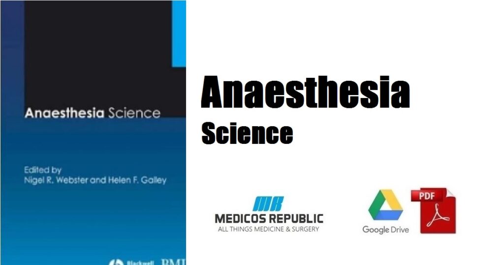 Anaesthesia Science by Webster PDF