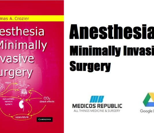 Anesthesia for minimally invasive surgery PDF