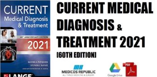 CURRENT Medical Diagnosis and Treatment 2021 60th Edition PDF