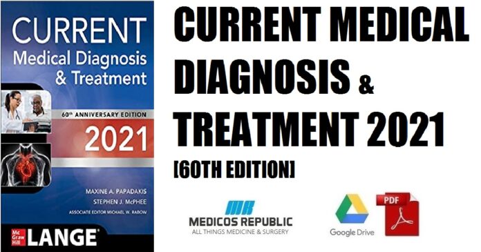 CURRENT Medical Diagnosis and Treatment 2021 60th Edition PDF