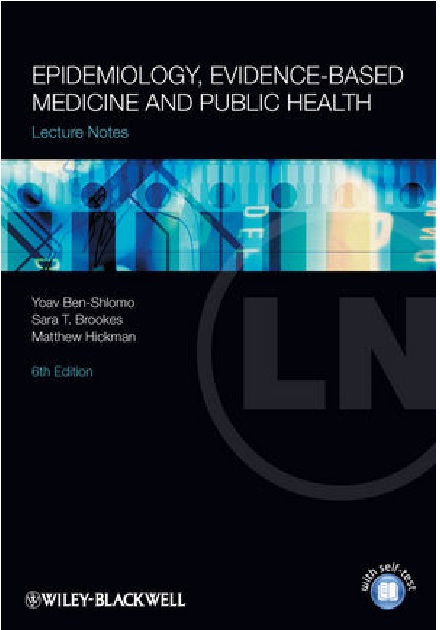 Lecture Notes Epidemiology Evidence based Medicine and Public Health 6th Edition PDF