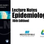 Lecture Notes Epidemiology Evidence based Medicine and Public Health 6th Edition PDF