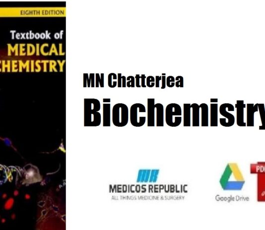 MN Chatterjea Biochemistry PDF