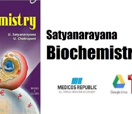 Satyanarayana Biochemistry PDF