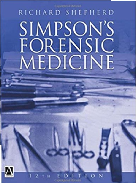 Simpson’s Forensic Medicine PDF