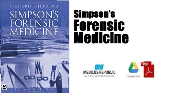 Simpson’s Forensic Medicine PDF