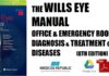 The Wills Eye Manual Office and Emergency Room Diagnosis and Treatment of Eye Disease 8th Edition PDF
