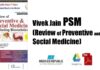 Vivek Jain PSM (Review of Preventive and Social Medicine) PDF