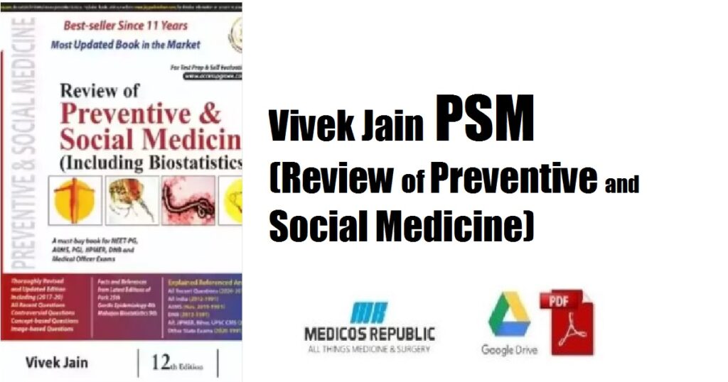 Vivek Jain PSM (Review of Preventive and Social Medicine) PDF